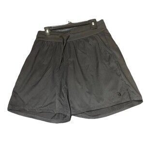 The North Face Shorts Womens Size XS Black Elastic‎ Waist Drawstring Gym Workout